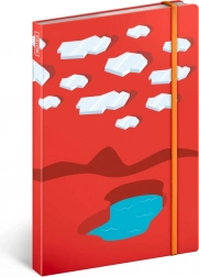 Notitieboek Ice Surfers met harde kaft