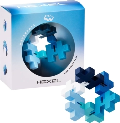 Plus-Plus Hexel Waterfall anti-stress fidget van BIG-stukjes