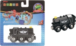 Maxim stoomlocomotief zwart