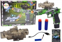 Elektrische watergel-kogelpistool Arrows 2-in-1 Groen