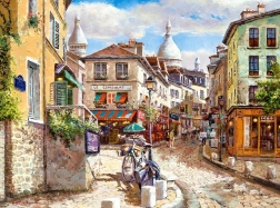 Puzzel 3000 stukjes Montmartre Sacré-Cœur