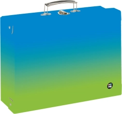 Koffertje A4 OXY Ombre Blauw-groen