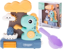 Kinderen badspeeltje met dinosaurussen en wiel