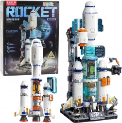 bouwset ruimteveer en ruimtestation, 815 stukjes