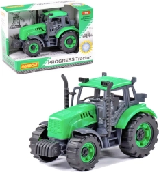 Polesie Progress tractor met vliegwiel groen