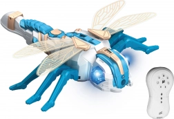 Op afstand bestuurbare libel met rookeffecten