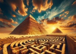 Puzzel Egyptische Piramides 1000 stukjes