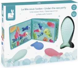 Zachte badboek met visjes – Onderwaterwereld