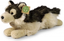 Rappa pluchen wolf liggend 32 cm eco‑friendly