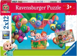 Ravensburger puzzel Cocomelon 2×12 stukjes
