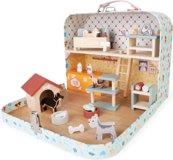 2Kids Toys huisje voor huisdieren in een koffertje