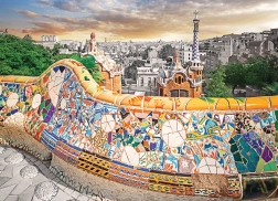EUROGRAPHICS Puzzel Barcelona - Park Güell 1000 stukjes