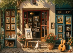 Puzzel Katten Galerie 1000 stukjes ANATOLIAN