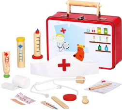 Bino houten dokterskoffertje voor kinderen