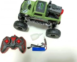 RC auto Rock Shark groen