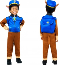 kinderkostuum Chase van PAW PATROL voor carnaval 98–104 cm (3–4 jaar)