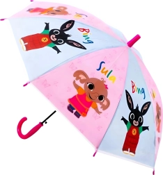 Kinderparaplu Bing en Sula roze