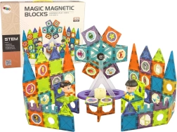 Magnetische 3D bouwblokken reuzenrad 155 elementen