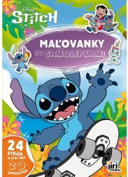 Kleurboek met stickers Lilo & Stitch A4