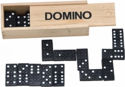 WOODY houten domino in doosje, 28 stukjes