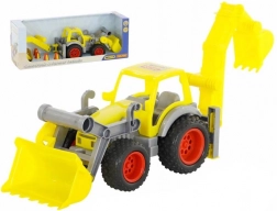 Wader tractor ConsTruck met shovel en graafarm