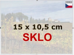 Euroclip lijst 15x10,5cm glas