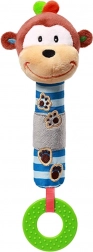 pluche piepspeeltje met bijtring BABY ONO aapje