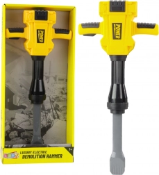 Kinder-sloophamer met licht, geluid en vibraties – geel