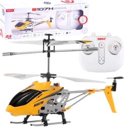 Syma S107H op afstand bestuurbare metalen helikopter met gyro-stabilisatie – geel