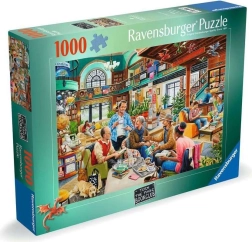 Ravensburger puzzel Boekenclub ‘Sla de bladzijde om’ 1000 stukjes