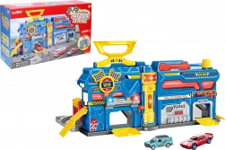 Draagbaar race-station met licht en geluid