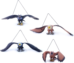 Plastic figuren Arend en Uil met geluid