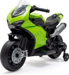 Kinder elektrische motor Supersport groen