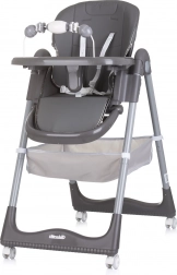 Eetstoel First Spoon in grijze kleur