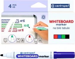 Set whiteboardmarkers Centropen 4 stuks