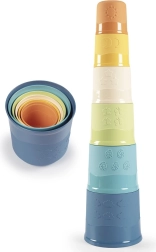 Smoby Little Green magische toren van bioplastic, 6 delen