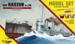 Poolse torpedobootjager ORP Kaszub 1935 model 1:400