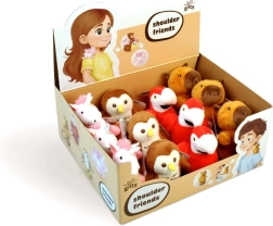 Pluchen schoudervriend met magneet - 1 st.