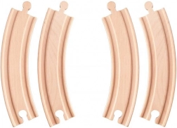 Spoorbochten – lang (4 stuks)