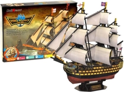 3D-puzzel schip HMS VICTORY – historische zeilboot