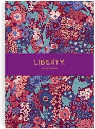 Dagboek A5 met bloemenpatroon Margaret Annie van Liberty