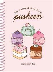 Pusheen set – ringband notitieblok en stickers