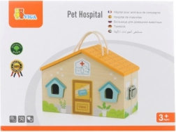 VIGA Houten Dierenkliniek Speelgoed