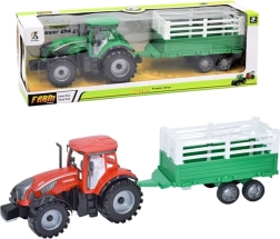 FARM tractor met aanhanger
