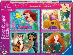 Puzzel Disney Prinsessen 4x42 stukjes