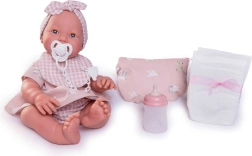 Realistische pop MIA met knipper- en plasfunctie 42 cm van ANTONIO JUAN