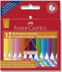 Kunststof kleurpotloden 12 stuks FABER-CASTELL