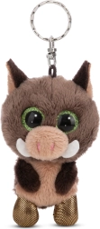 NICI Glubschis sleutelhanger wild zwijn Truffle Fluffle 9 cm