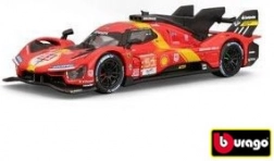 Metalen model Bburago Ferrari 499P 1:43 – winnaar 24 uur van Le Mans 2023