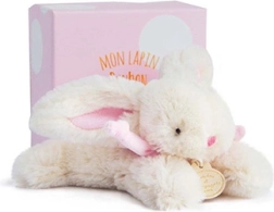 Doudou pluchen konijntje roze 16 cm